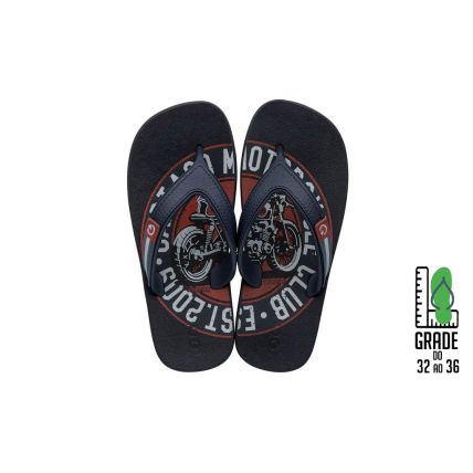 Chinelo Infantil Cartago Dakar - 10808 - Azul/azul/vermelho - Atacado