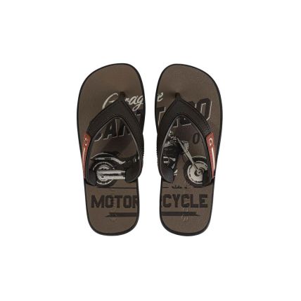 Chinelo Infantil Cartago Dakar - 10808 - Marrom/marrom - Atacado