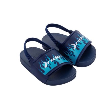 Chinelo Slide Baby Rider Full 86 - 11546 - Azul/azul/branco - Atacado
