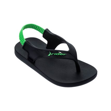 Chinelo Baby Rider Street - 11645 - Preto/preto - Atacado