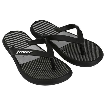 Chinelo Masculino Rider R1 Style - 11818 - Preto/cinza - Atacado