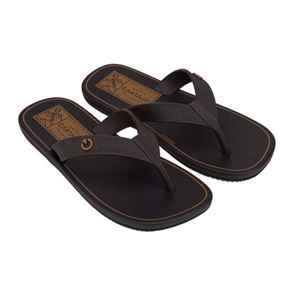 Chinelo Infantil Cartago Atlanta - 11841 - Marrom/marrom/castor - Atacado