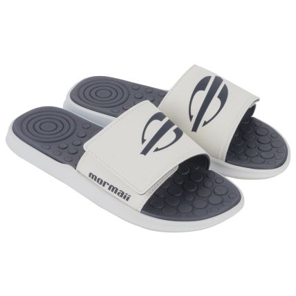 Chinelo Gaspea Masculino Mormaii Quiver Ultra - 11956 - Branco/azul - Atacado