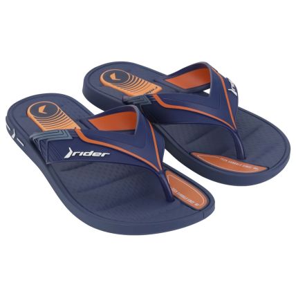 Chinelo Masculino Rider Sprint Dedo - 12015 - Azul/azul/laranja - Atacado