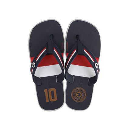 Chinelo Infantil Cartago Detroit - 12019 - Cinza/azul/vermelho(ai264) - Atacado