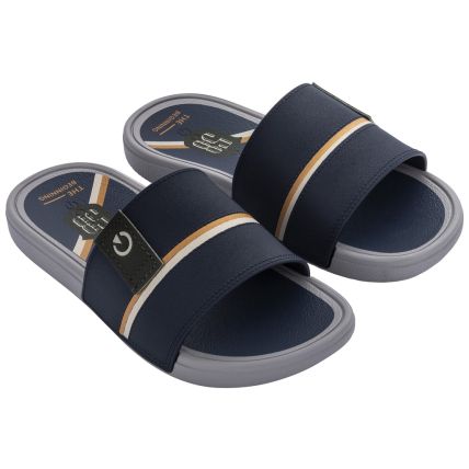 Chinelo Gáspea Infantil Cartago Detroit - 12059 - Cinza/azul - Atacado