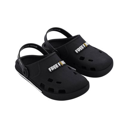 Babuch Infantil Rider Drip Free Fire - 12109 - Preto/preto - Atacado