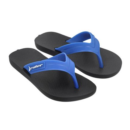 Chinelo Infantil Rider Strike Ii - 12121 - Preto/azul - Atacado
