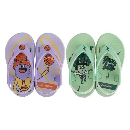 Chinelo Baby Rider R1 II - 12125 - Cores Diversas - Atacado