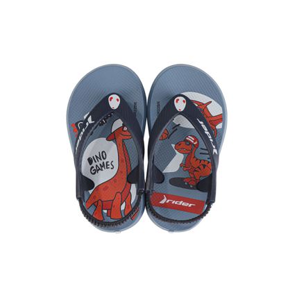 Chinelo Baby Rider R1 Ii - 12125 - Azul/vermelho - Atacado
