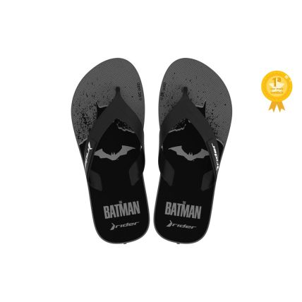 Chinelo Masculino Rider Dc Heroes - 12137 - Cinza/preto - Atacado