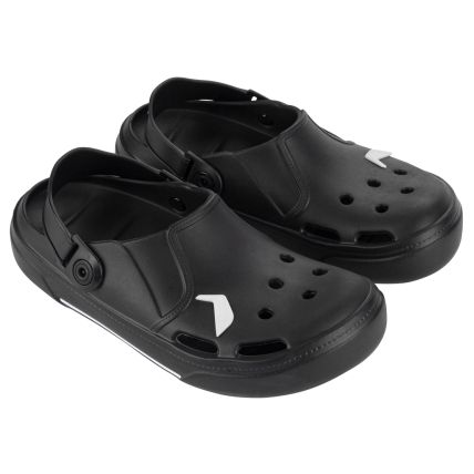 Crocs Babuche Masculino Rider Rzero - 12152 - Preto/Branco - Atacado