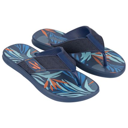 Chinelo Masculino Mormaii Drop Iii - 12175 - Azul/azul/laranja - Atacado