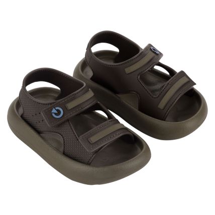Sandália Baby Cartago Troy - 12254 - Marrom/Marrom - Atacado