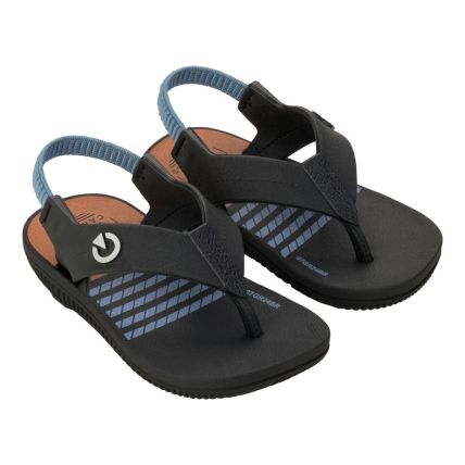 Chinelo Baby Cartago Atlanta - 12256 - Preto/azul/laranja - Atacado