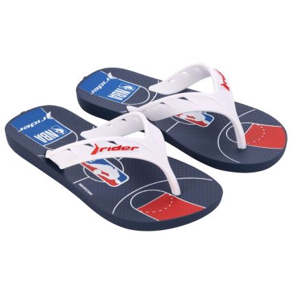 Chinelo Infantil Rider Street Nba - 12260 - Azul/branco/vermelho - Atacado