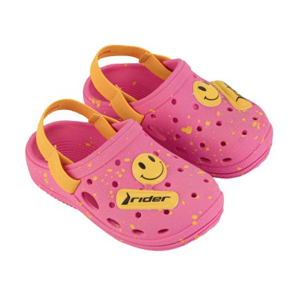 Babuche Baby Rider Joy - 12266 - Rosa/Amarelo - Atacado