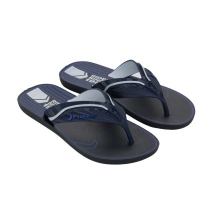 Chinelo Masculino Rider Way Logo - 12272 - Azul/azul/branco - Atacado
