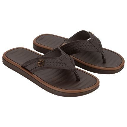 Chinelo Masculino Cartago Coimbra Ii - 12285 - Marrom/marrom - Atacado