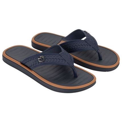 Chinelo Masculino Cartago Coimbra Ii - 12285 - Azul/azul/castor - Atacado