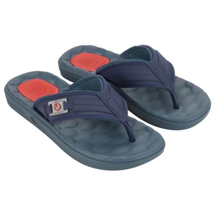 Chinelo Masculino Cartago Egeu Iii - 12287 - Azul/azul/vermelho - Atacado