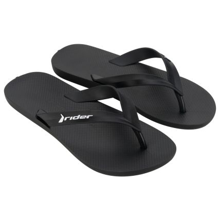 Chinelo Masculino Rider Feel - 12303 - Preto/Preto - Atacado