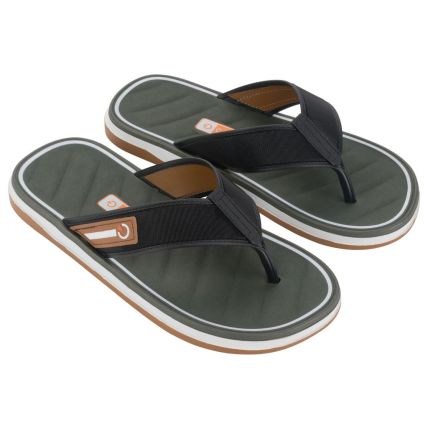 Chinelo Masculino Cartago Malaga Sport - 12308 - Branco/preto/verde - Atacado