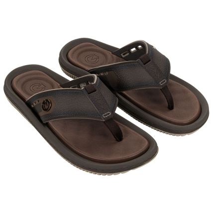 Chinelo Masculino Cartago Fiji V - 12335 - Bege/bronze - Atacado