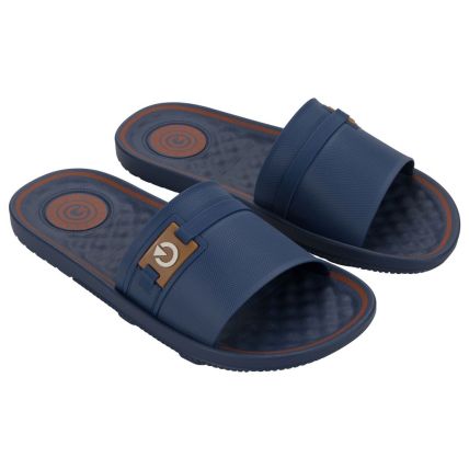 Chinelo Gaspea Masculino Cartago Arizona - 12393 - Azul/azul/telha - Atacado