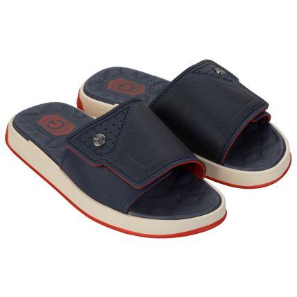 Chinelo Gaspea Masculino Cartago Napoles - 12410 - Bege/azul/vermelho - Atacado