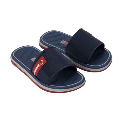 Chinelo Gaspea Infantil Malaga Sport - 12448 - Azul/cinza/vermelho - Atacado