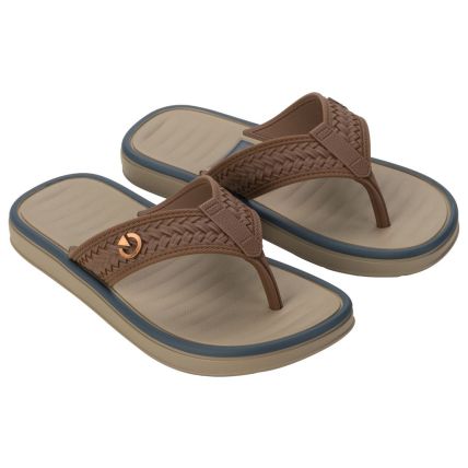 Chinelo Infantil Cartago Coimbra -12460 - Bege/marrom - Atacado
