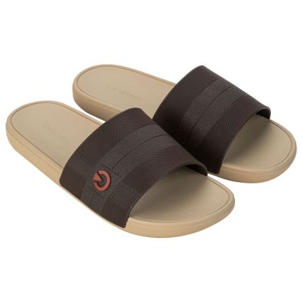 Chinelo Gaspea Masculino Cartago Atlanta - 12479 - Bege/marrom - Atacado