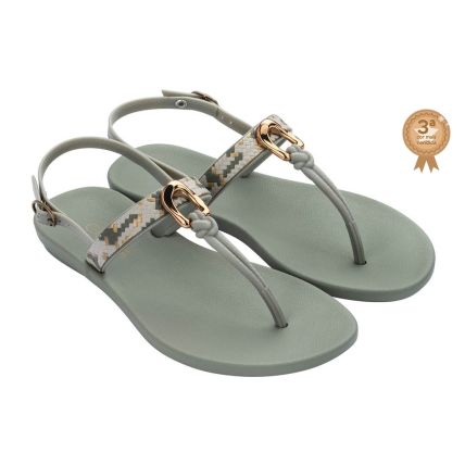 Sandália Feminina Grendha Uba Tresse -18351 - Verde - Atacado