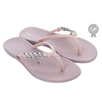 Rasteira Feminina Grendha Uba Brilho Do Mar - 18357 - Lilas - Atacado