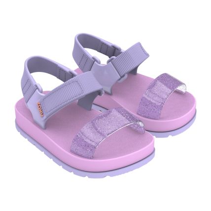 Sandália Baby Zaxynina Moderninha - 18501 - Violeta Claro/violeta - Atacado