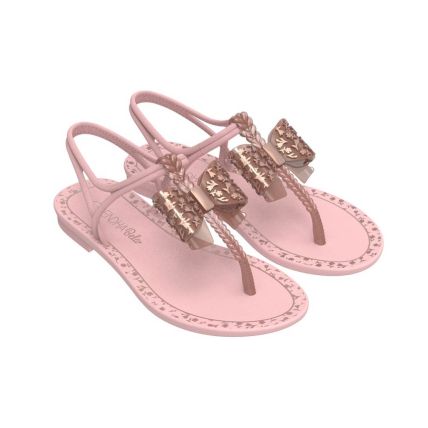 Sandália Infantil Grendha Bela Cacau Meiga - 18549++ - Rosa Doce Claro - Atacado