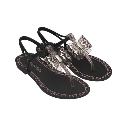 Sandália Infantil Grendha Bela Cacau Meiga - 18549++.. - Preto - Atacado