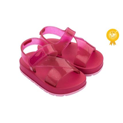 Sandália Baby Zaxynina Start - 18568 - Rosa Doce Escuro - Atacado