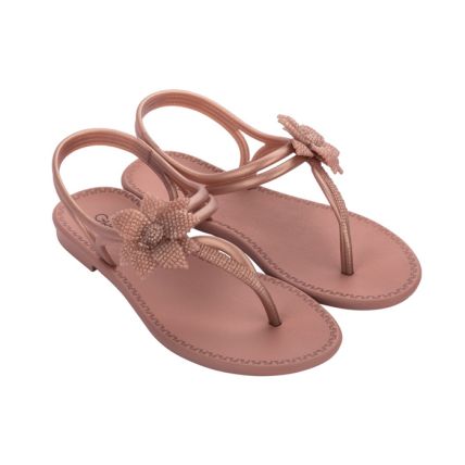 Sandalia Feminina Grendha Cacau Boho - 18594 - Rose/nude Medio - Atacado