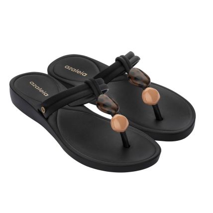 Tamanco Feminino Azaleia Cora Light Shape - 18624 - Preto - Atacado