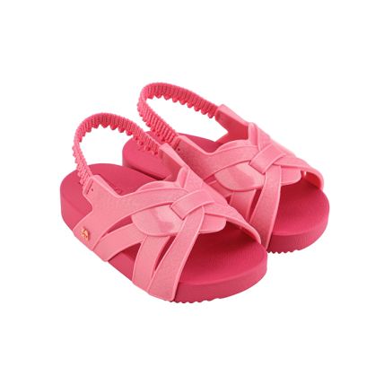 Chinelo Slide Baby Zaxynina Passatempo - 18642 - Rosa Medio Doce - Atacado