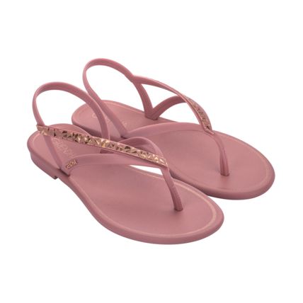 Sandalia Feminina Grendha Cacau Ousadia - 18679 - Nude Blush - Atacado