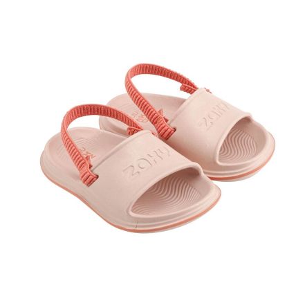 Chinelo Slide Baby Zaxynina Leveza Pop - 18756 - Nude Claro - Atacado