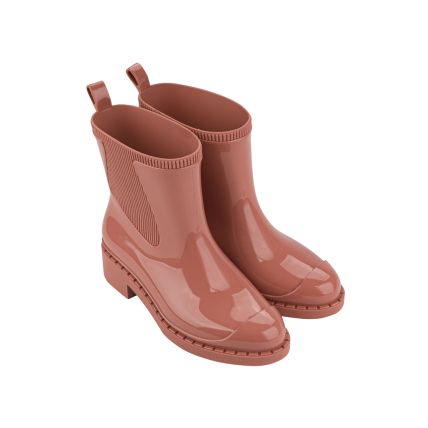 Bota Feminina Zaxy Wide - 18784 - Nude Escuro - Atacado