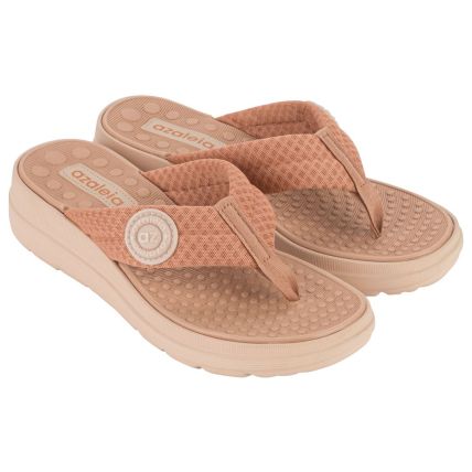 Tamanco Feminino Azaleia Lilian - 18902 - Marrom Make - Atacado