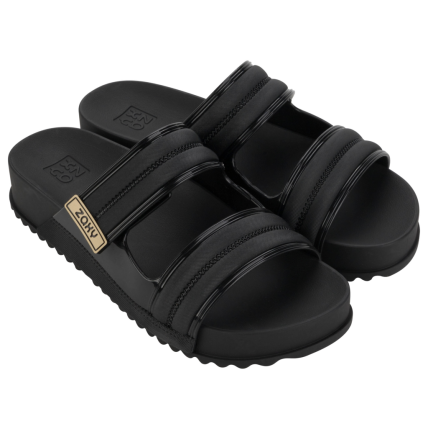 Tamanco Feminino Zaxy Zig - 18918 - Preto - Atacado