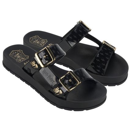 Chinelo Slide Feminino Zaxy Warner 100 - 18919 - Preto - Atacado