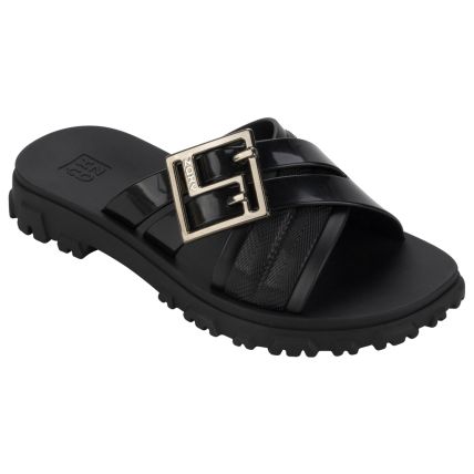 Chinelo Slide Feminino Zaxy Bliss - 18920 - Preto - Atacado