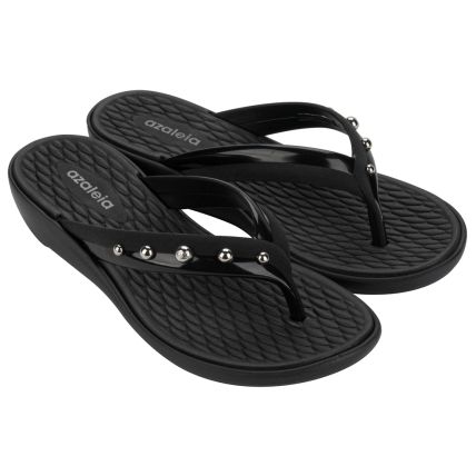 Tamanco Feminino Azaleia Martina - 18936 - Preto - Atacado